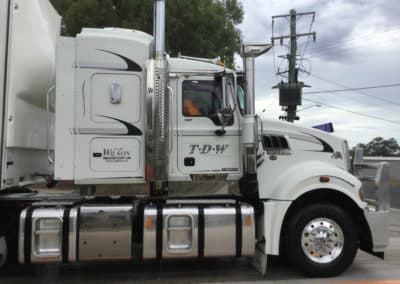 Another perfectly washed truck - Albury Truck Wash NSW